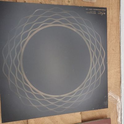 50W 100W LED rétroéclairé Sandblasted Border Mirror Machine avec laser à ondes continues