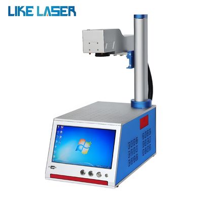 Jpt Raycus Machine de marquage laser à fibre de type tout-en-un pour stylos dans les ateliers de matériaux de construction