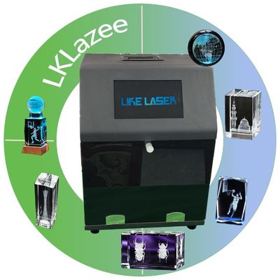 LK-IS-3DA 100000h Machine de gravure de blocs de verre en verre cristallin