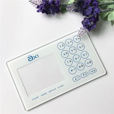 Machine de perçage par laser à bord droit de verre à panneau de commande parfaitement trempé
