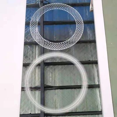 Machine automatique de traitement du verre pour le marquage de gravure de miroirs de salle de bain