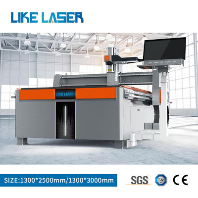 Machine de gravure laser métallique pour la décoration de plaques en acier inoxydable avec H3-1326 1300mm*2500mm/1500mm*3000mm
