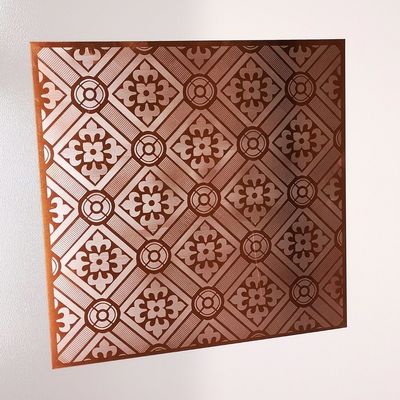 Machine de gravure laser sur feuille d'acier inoxydable pour la décoration de porte d'ascenseur