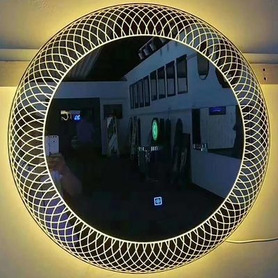 Machine de fabrication de miroirs de mur et de salle de bain Taille personnalisée avec grand miroir à LED