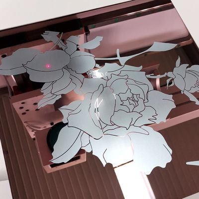 1300mm*2500mm Machine de gravure au laser en aluminium pour la décoration murale