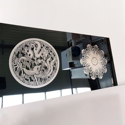 Machine à rainures en acier inoxydable pour la décoration de l'ascenseur de villa