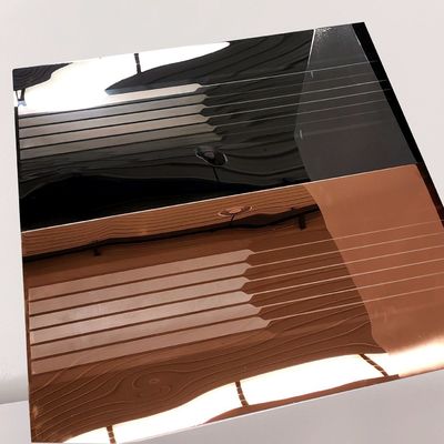 Machine de gravure en acier inoxydable pour la gravure complète sur feuille décorative