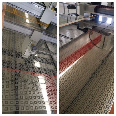 Machine de marquage au laser métallique pour la gravure de plaques décoratives d'ascenseurs en acier inoxydable