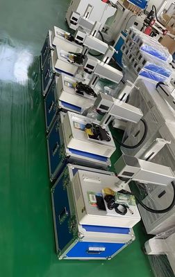 20W/30W/50W/60W/100W Jpt M7 M8 IP 3D Mopa Machine de marquage au laser à fibre couleur pour la sortie métallique non métallique