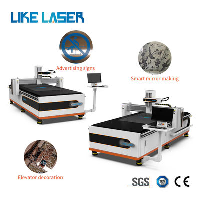 Machine de gravure au laser pour le verre de voiture / miroir arrière de voiture pour ITO / Low E Glass 1300mm * 2500mm / 1500mm * 3000mm