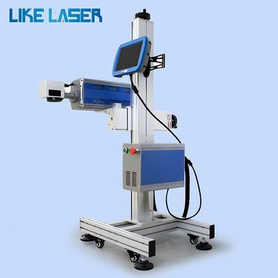 Machine de marquage laser UV volante 3W 5W pour bouteille de parfum en verre Durée de vie laser 100000h