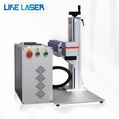 Machine de découpe de marquage laser à fibres portables à ondes continues de 100 W pour bijoux métalliques