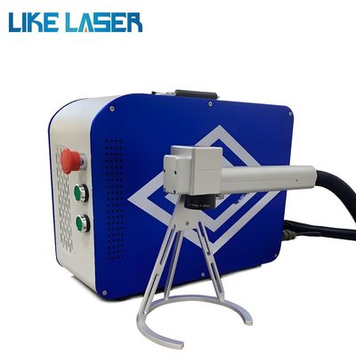 Machine de marquage au laser à fibre 30W 50W pour l'or argent laiton acier inoxydable aluminium cuivre gravure
