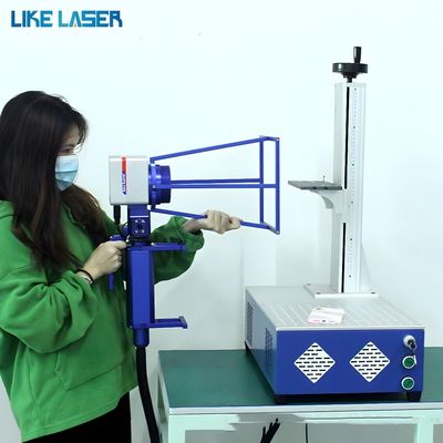 Marqueur laser à fibres de refroidissement par air laser Bingyan avec classe technique d'onde continue