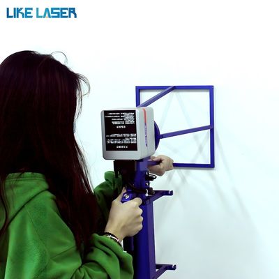 Marqueur laser à fibres de refroidissement par air laser Bingyan avec classe technique d'onde continue