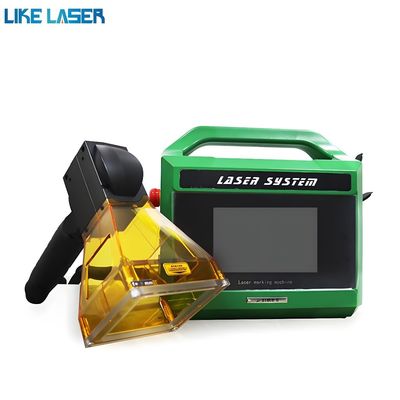 Marqueur laser à fibres de refroidissement par air laser Bingyan avec classe technique d'onde continue