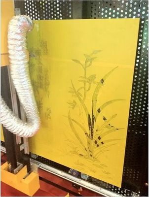 Artcut Vertical Glass Cutting Plotter Laser Machine pour le sablage du miroir à LED