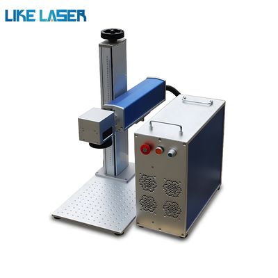 Magasins de vêtements Mini machine de marquage laser à tour métallique avec vitesse de marquage 0-7000mm/S