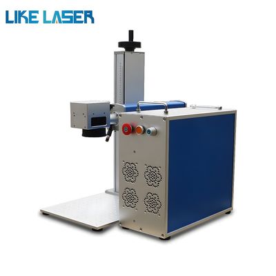 Magasins de vêtements Mini machine de marquage laser à tour métallique avec vitesse de marquage 0-7000mm/S