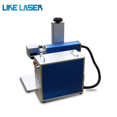 Magasins de vêtements Mini machine de marquage laser à tour métallique avec vitesse de marquage 0-7000mm/S