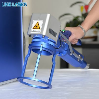 190cm * 150cm * 70cm Taille Machine de marquage laser à fibre avec laser invisible et sac à dos PC