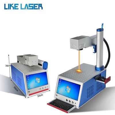 Machine de découpe de gravure et de marquage au laser à fibre 3 ans service après-vente 50W 80W 100W