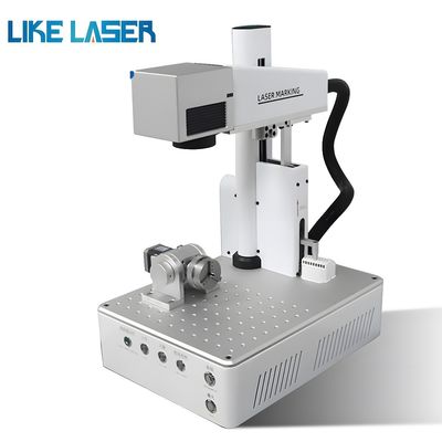 Machine de découpe de gravure et de marquage au laser à fibre 3 ans service après-vente 50W 80W 100W