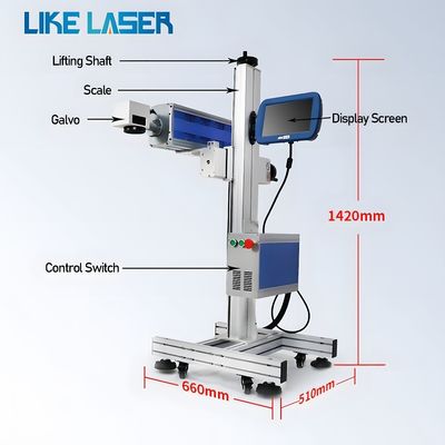 Imprimante à gravure laser à fibre de type intégré BYLASER