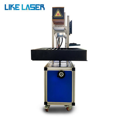 80W 100W 130W Machine de marquage au laser galvo à CO2 pour les tubes de verre et les céramiques