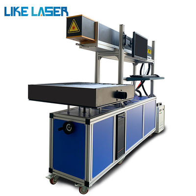 80W 100W 130W Machine de marquage au laser galvo à CO2 pour les tubes de verre et les céramiques