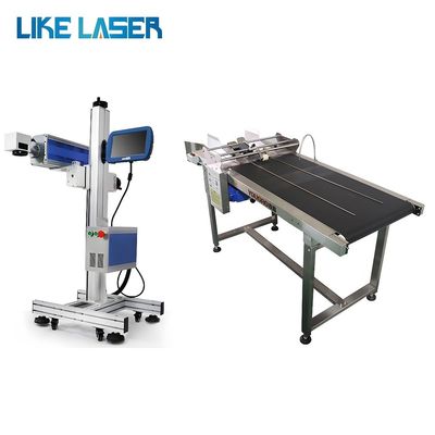 Machine de marquage au laser volant pour une zone de marquage de bureau standard 175 mm * 175 mm