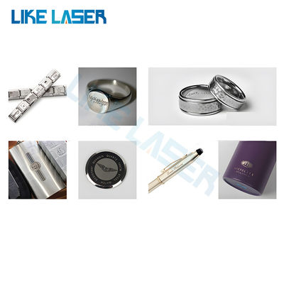 Machine de marquage laser à fibre à haut axe Z Bureau 30W / 50W Source laser Raycus Max