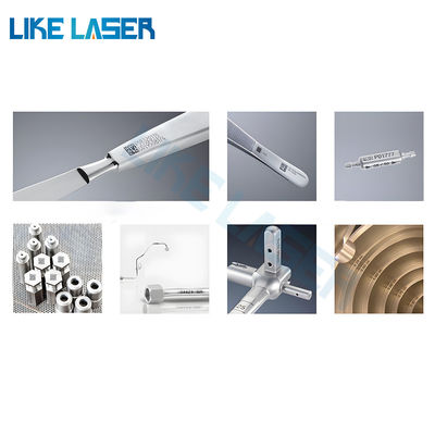 Machine de marquage laser à fibre à haut axe Z Bureau 30W / 50W Source laser Raycus Max